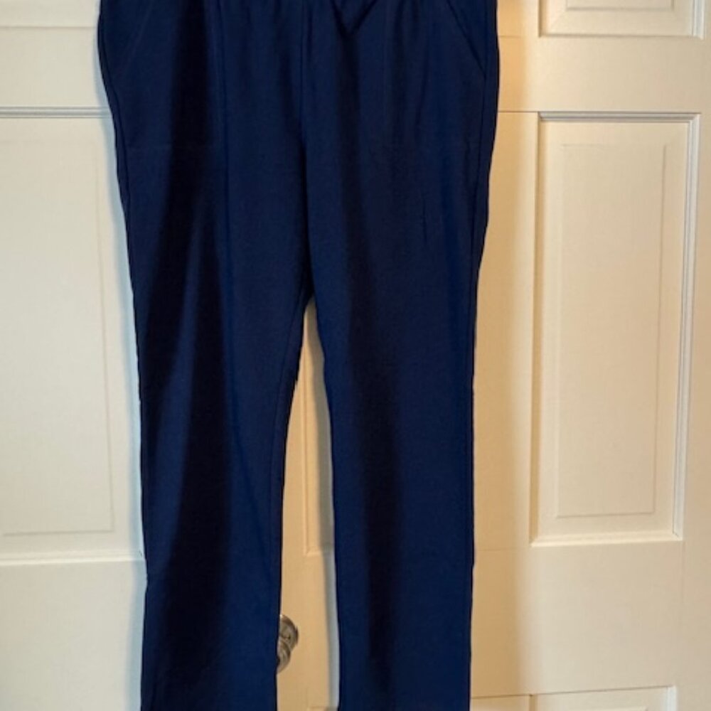 St. John's Bay Navy Terry Pant size XL New with tags